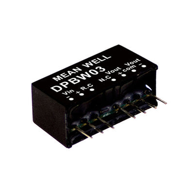 DPBW03F-05 by MEAN WELL USA Inc. - DC DC CONVERTER +/-5V 3W