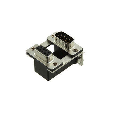 DPD-09-01-A3 by Adam Tech - CONNECTOR D-TYPE PLUG/RCPT 9P RA SLDR