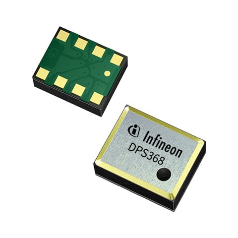 DPS368XTSA1 by Infineon Technologies - SENSOR 17.4PSIG 24BIT 8VLGA