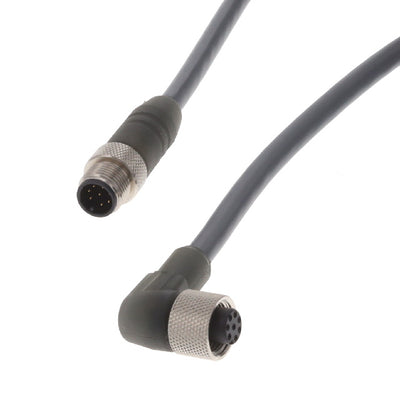 DR08AW123 SL400 by Alpha Wire - CABLE 8POS MALE TO FMALE 49.2
