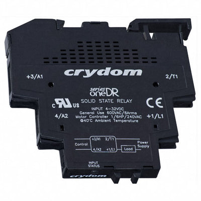 DR24E06 by Sensata-Crydom - SOLIDSTATE RELAY SPST-NO 6A 24-280V