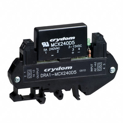 DRA1-MCX240D5 by Sensata-Crydom - SOLIDSTATE RELAY SPST-NO 5A 12-280V