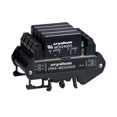 DRA4-MCX240D5 by Sensata-Crydom - SOLIDSTATE RELAY SPST-NO 5A 12-280V
