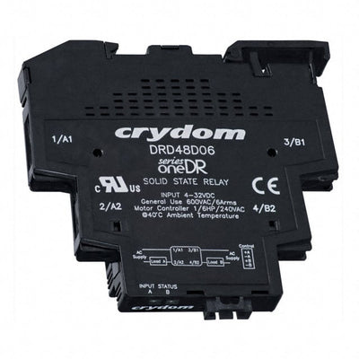 DRD48D06 by Sensata-Crydom - SOLIDSTATE RELAY SPST-NO 6A 48-600V