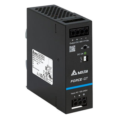 DRF-12V240W1GBA by Delta Electronics - AC/DC DIN RAIL 12V 240W COATED