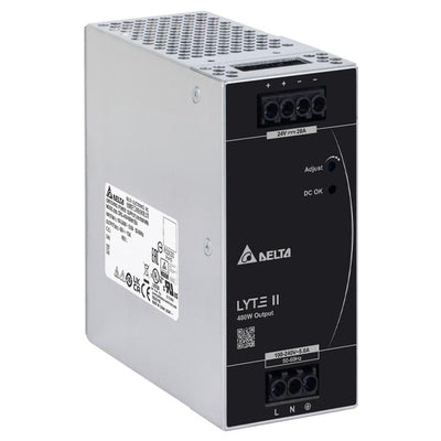 DRL-24V480W1EN by Delta Electronics - AC/DC DIN RAIL 24V 480W - LYTE2
