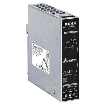 DRL-48V120W1EN by Delta Electronics - AC/DC DIN RAIL 48V 120W - LYTE2
