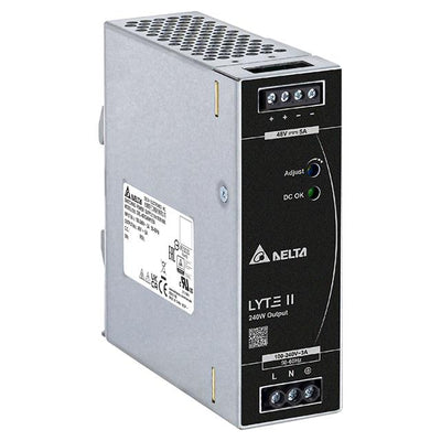 DRL-48V240W1EN by Delta Electronics - AC/DC DIN RAIL 48V 240W - LYTE2