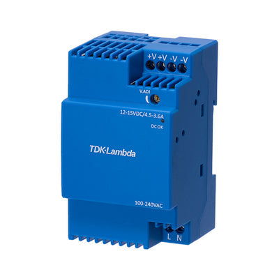 DRL60-24-1 by TDK-Lambda Americas Inc - AC/DC DIN RAIL SUPPLY 24V 60W