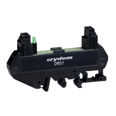 DRS1 by Sensata-Crydom - RELAY SOCKET 4 POSITION DIN RAIL
