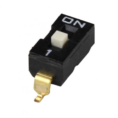 DS04-254-2-01BK-SMT by CUI Devices - DIP SWITCH, SPST, 2.54 PITCH, FL