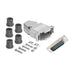 DSC-15MM-KIT by CompuCablePlusUSA - D-Sub DB15 MALE SLDR MTL KIT