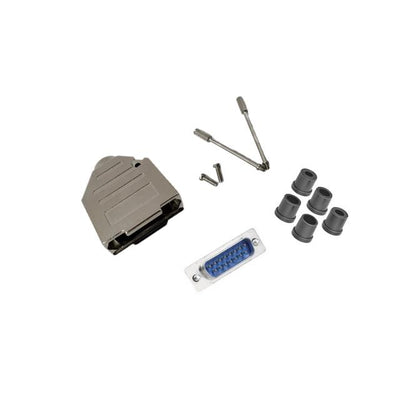 DSC-15MMD-KIT by CompuCablePlusUSA - D-Sub DB15 M SLDR MTL DLX KIT