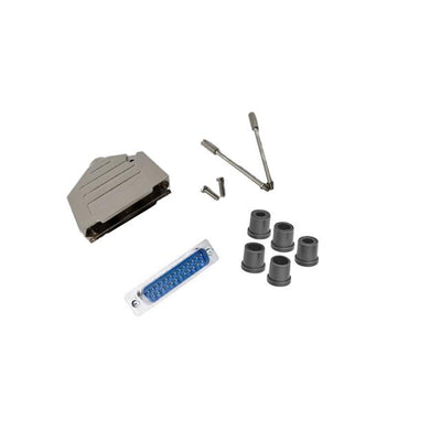 DSC-25MMD-KIT by CompuCablePlusUSA - D-Sub DB25 M SLDR MTL DLX KIT