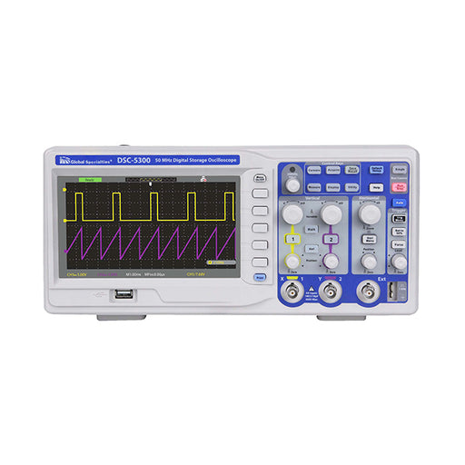 DSC-5300 by Global Specialties - OSCOPE DIGITAL STORAGE 50MHZ 2CH