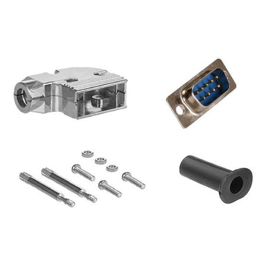 DSC-9MMA-KIT by CompuCablePlusUSA - D-SUB DB9 M SLDR MTL 90 KIT