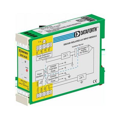 DSCA30-02 by DATAFORTH - SIGNAL CONDITIONER V-IN DIN RAIL
