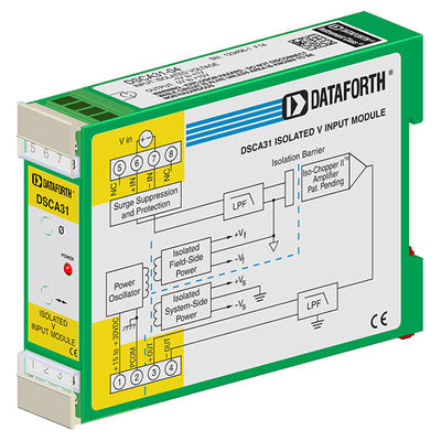 DSCA31-04 by DATAFORTH - SIGNAL CONDITIONER V-IN DIN RAIL