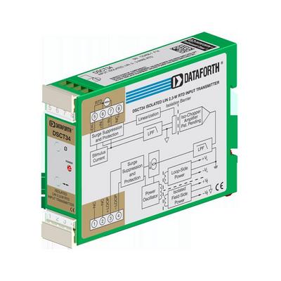 DSCT34-03 by DATAFORTH - 2-/3-WIRE RTD 4-20MA TRANSMI DIN