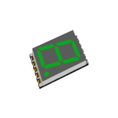 DSM7UA56105 by Visual Communications Company - VCC - DISPLAY 7SEG 0.56"" SGL GRN 10SMD