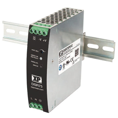 DSR75PS12 by XP Power - AC/DC DIN RAIL SUPPLY 12V 76W