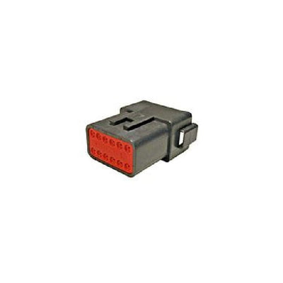 DT04-12PA-CE02 by TE Connectivity Deutsch Connectors - CONNECTOR RECPT HSG 12POS