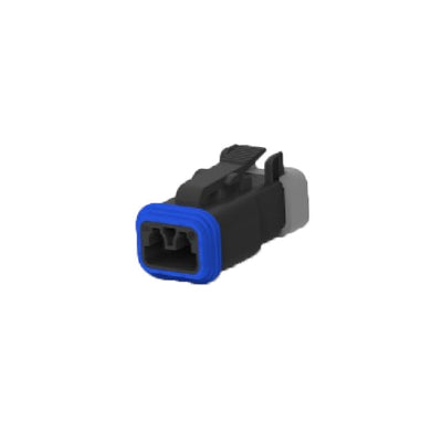 DT06-2S-FP02 by TE Connectivity Deutsch Connectors - CONNECTOR PLUG HSG 2POS ASM