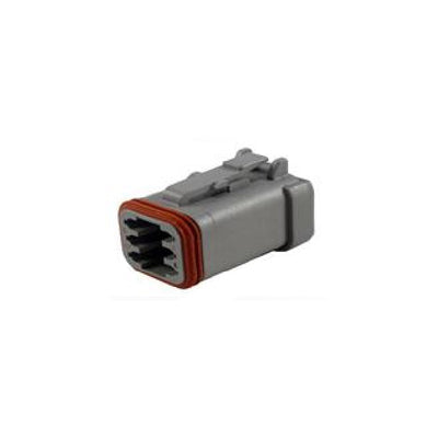 DT06-6S-CE01 by TE Connectivity Deutsch Connectors - CONNECTOR PLUG HSG 6POS
