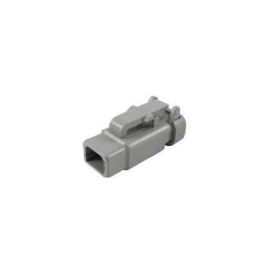 DTM06-2S-E003 by TE Connectivity Deutsch Connectors - CONNECTOR PLUG HSG 2POS