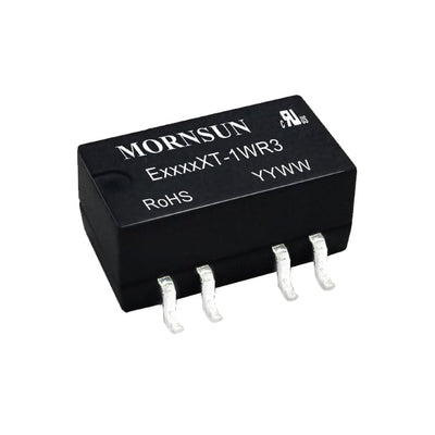 E0505XT-1WR3 by Mornsun America, LLC - DC DC CONVERTER +/-5V 1W