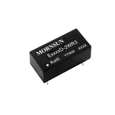 E0512D-2WR3 by Mornsun America, LLC - DC DC CONVERTER +/-12V 2W