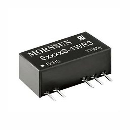 E0512S-1WR3 by Mornsun America, LLC - DC DC CONVERTER +/-12V 1W