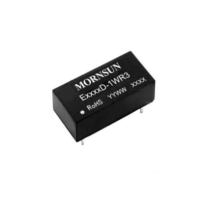 E1212D-1WR3 by Mornsun America, LLC - DC DC CONVERTER +/-12V 1W