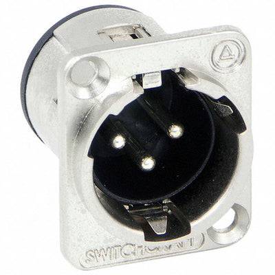 E3MSC by Switchcraft Inc. - CONNECTOR RECPT MALE XLR 3P SOLDER CUP