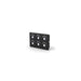 09-0A22.1111 by EAO - SWITCH KEYPAD 6 KEY RBG ILLUM