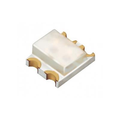 EAST1615RBA1 by Everlight Electronics Co Ltd - LED BLUE/RED CLEAR 4SMD