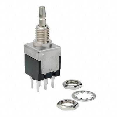 EB2061P by NKK Switches - PUSH SWITCH BUTTON DPDT 3A 125V