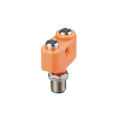EBC112 by ifm efector, inc. - SPLITTER,4-PIN M12 MALE TO 2 3-P