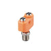 EBC112 by ifm efector, inc. - SPLITTER,4-PIN M12 MALE TO 2 3-P