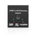EBL-1X2-HDMI-BIDROR by Sanoxy - 3 HDMI Type-A ports. HDMI Bi-Dir