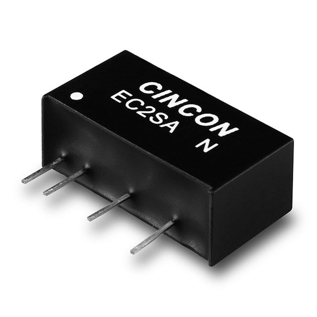 EC2SA14N by Cincon Electronics Co. LTD - DC DC CONVERTER +/-12V 2W