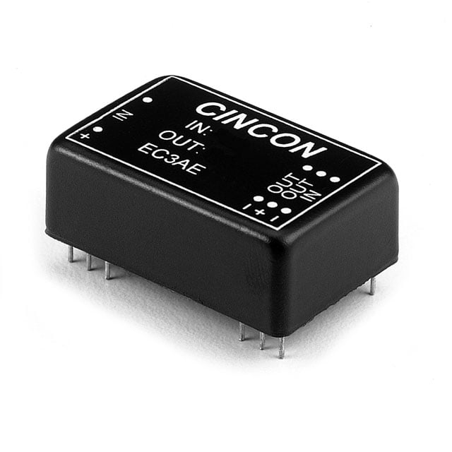 EC3AE03M by Cincon Electronics Co. LTD - DC DC CONVERTER 15V 3W