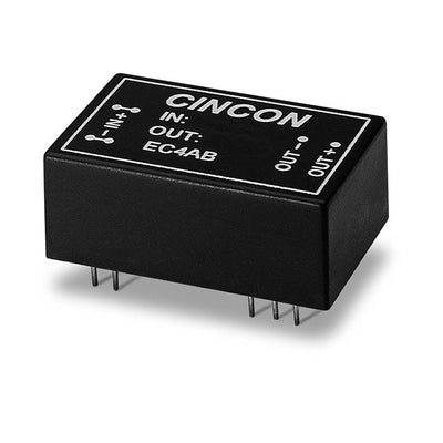 EC4AB05H by Cincon Electronics Co. LTD - DC DC CONVERTER +/-15V 5.7W