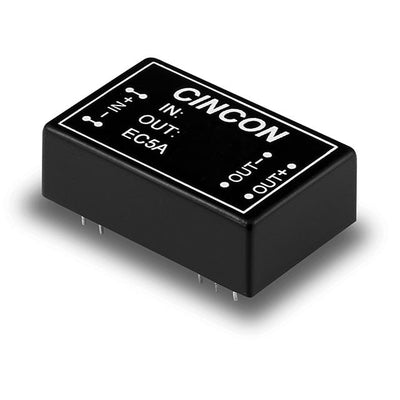 EC5A-05S33 by Cincon Electronics Co. LTD - DC DC CONVERTER 3.3V 6.6W