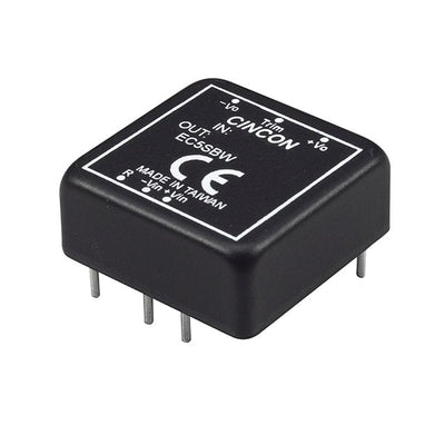 EC5SBW-24D12N by Cincon Electronics Co. LTD - DC DC CONVERTER +/-12V 30W