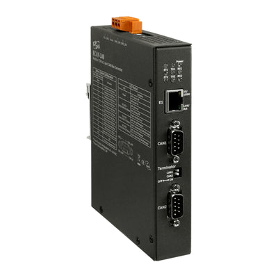 ECAN-240 by ICP DAS USA INC - MODBUS TCP TO 2 PORT CAN BUS GAT