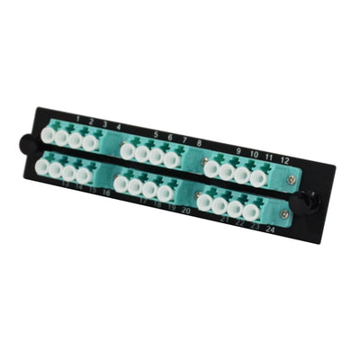 ECO-P-M4-LC12D by TechLogix Networx - FIBER PANEL INSERT -- MM