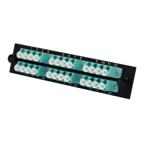 ECO-P-M4-LC12D by TechLogix Networx - FIBER PANEL INSERT -- MM