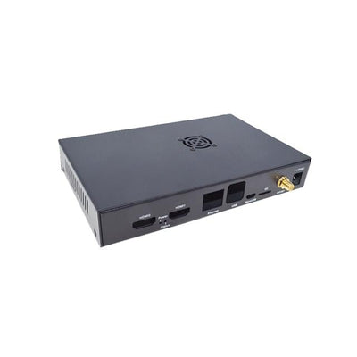ED-CM4IOCASE by EDATEC - CASE METAL BLK 6.752"" LX4.311"" W