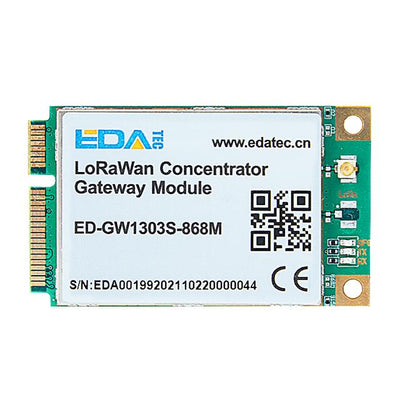 ED-GW1303S-868M by EDATEC - LoRaWAN SX1303 LoRaGateway PCIe